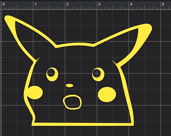 Stunned Pikachu pokemon