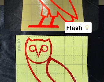 New Reflective Owl sticker ovo