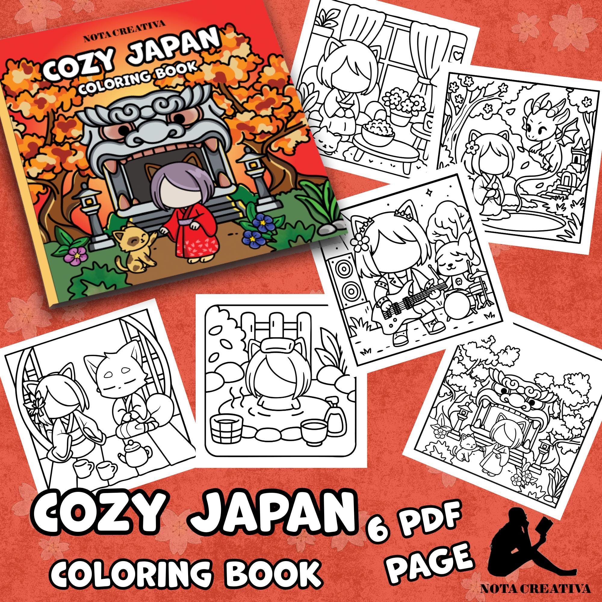 JAPANESE COLORING　/　JAPAN DESIGN 　2冊セット JAPANESE COLORING / JAPAN DESIGN 2冊セット