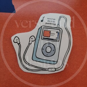 Votre nouvelle chanson préférée, sticker inspiré de Wallows