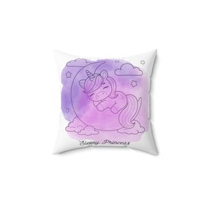 Whimsical Unicorn Pillow