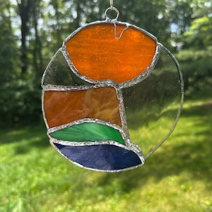 Stained glass sun catcher