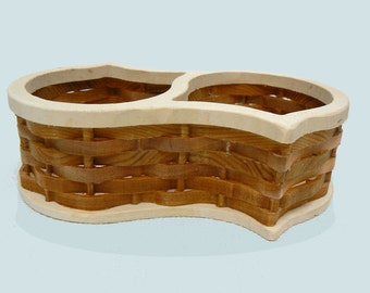 Basketweave Candy Dish