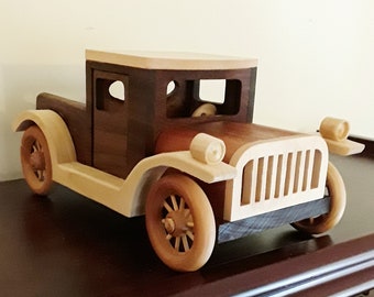 Old Truck Wood Toy