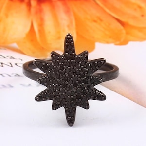 Superbe bague spinelle pour homme, bague spinelle minimaliste pour ami, bague en argent sterling 925, bague de fiançailles spinelle, bague spinelle délicate