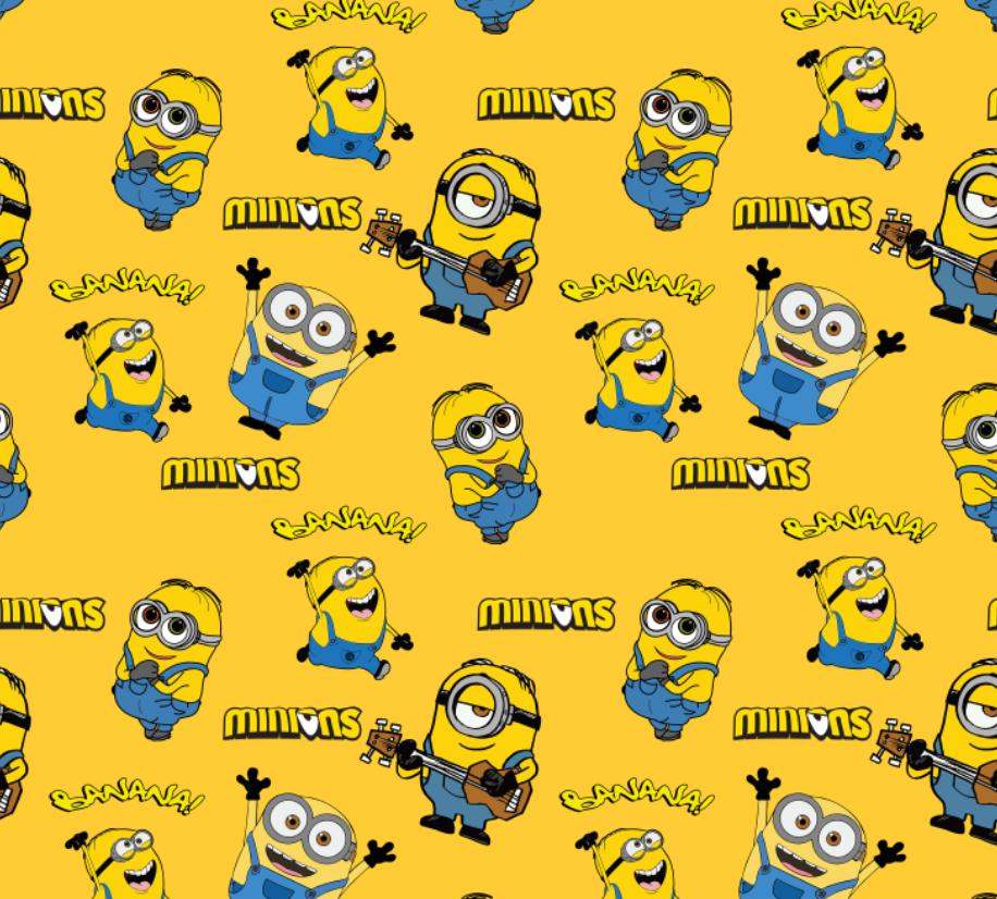 Couverture polaire MINIONS (bleu