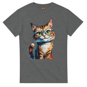 Whimsical Cat Unisex Crewneck T-shirt | Gildan® 5000