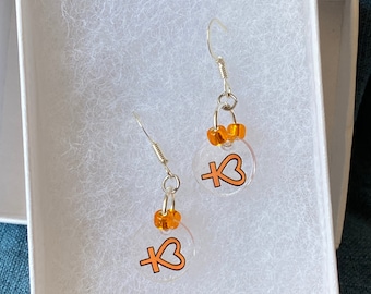 Venus Symbol Anime Themed Acrylic Earrings