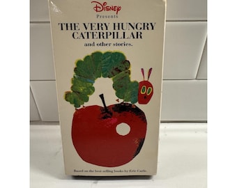 RARO A Lagarta Muito Comilona e Outras Histórias (VHS, 1995) Disney