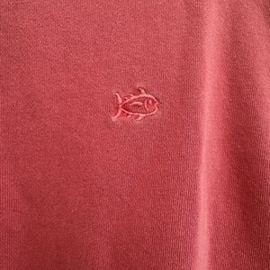 Southern Tide Sunfare Collection Sweatshirt Mens Small Red Crewneck Pullover image 3