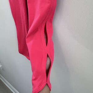 Free People Movement Leggings Women M Pink Crop Yoga Athletic Pants image 2