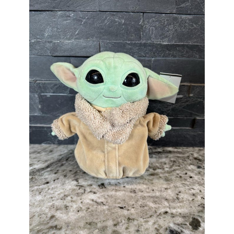 Star Wars Mandalorian The Child Baby Yoda Plush Stuffed Animal Mattel image 1
