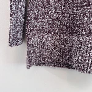 Vestido suéter Free People nuevo con etiquetas, talla pequeña, bouclé, con cordones, túnica, estilo boho, cómodo, morado, para mujer. imagen 8