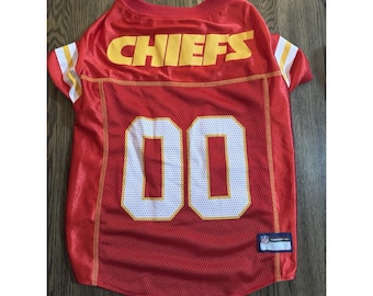 Pets First New KC Chiefs Official NFL Dog Mesh Jersey XL