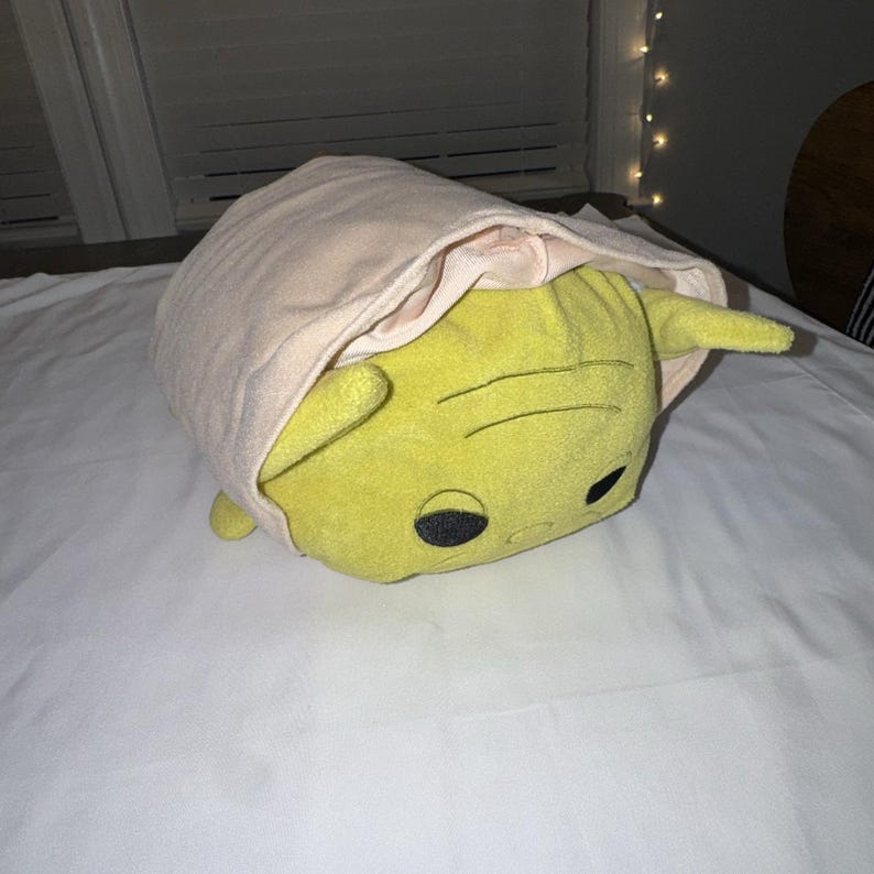 Disney Store Star Wars Baby Yoda Tsum Tsum Plush 12" Stuffed Toy Great Condition image 1
