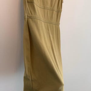 Urban Outfitters Women's Small Mustard Gold Corset Mini Dress Seamed Tank Ribbed image 5