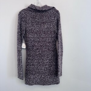 Vestido suéter Free People nuevo con etiquetas, talla pequeña, bouclé, con cordones, túnica, estilo boho, cómodo, morado, para mujer. imagen 9