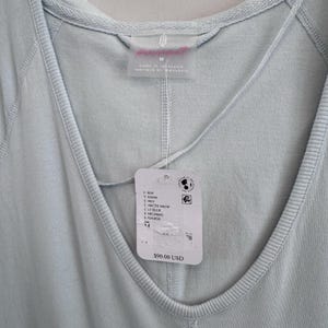 Mono de manga larga NWT Free People Movement Hot Shot Arctic Snow para mujer, talla M imagen 5