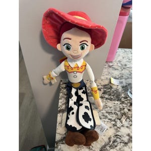 Toy story 2 Hardback book Jessie &Cowgirl Plush Character Rare Bundle Woody Buzz image 2