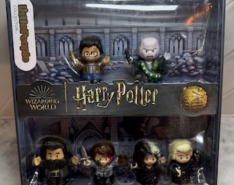 Pequeños Coleccionistas 6 Harry Potter y las Reliquias de la Muerte Neville Hagrid Voldemort