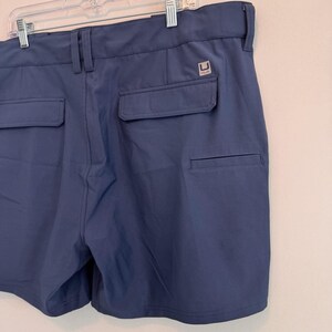 Huk Men's Pursuit Short XXL Navy Blue 6" Inseam Fishing Performance NWT image 5