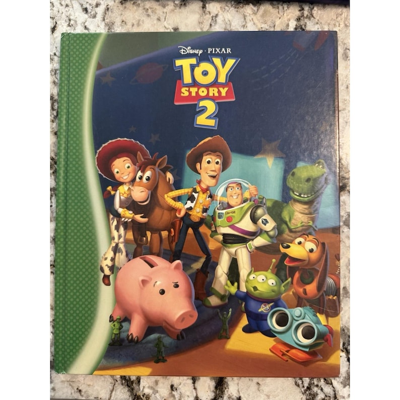Toy story 2 Hardback book Jessie &Cowgirl Plush Character Rare Bundle Woody Buzz image 3