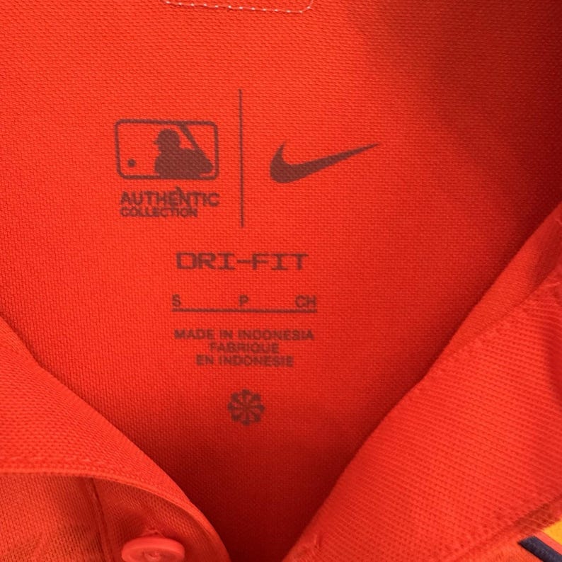 Camiseta polo Nike Houston Astros MLB Authentic Collection Dri-Fit para hombre, talla S, nueva con etiquetas. imagen 6