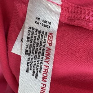 Free People Movement Leggings Women M Pink Crop Yoga Athletic Pants image 9