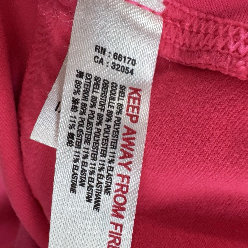 Free People Movement Leggings Women M Pink Crop Yoga Athletic Pants image 9