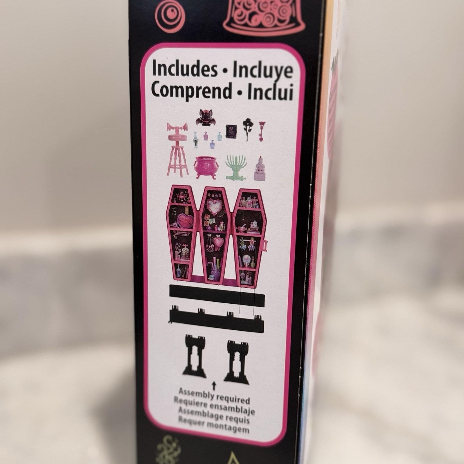 Monster High Draculaura Secret Potion Room Playset Mattel NIB With 12 ...
