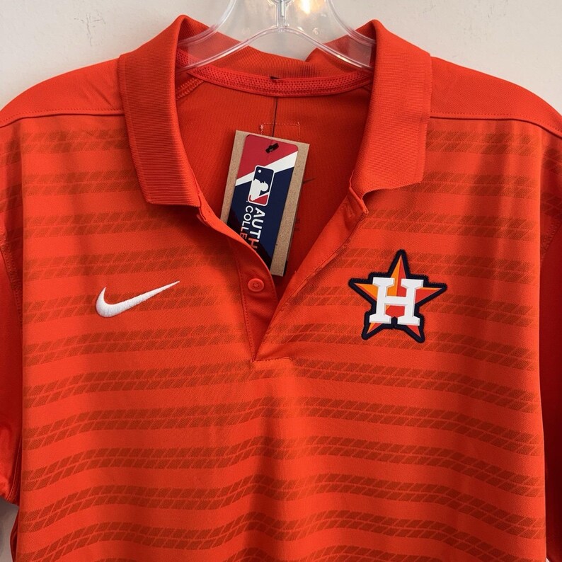 Camiseta polo Nike Houston Astros MLB Authentic Collection Dri-Fit para hombre, talla S, nueva con etiquetas. imagen 3
