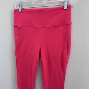 Free People Movement Leggings Women M Pink Crop Yoga Athletic Pants image 3