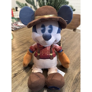 Mickey Mouse Main Attraction Plush Big Thunder Mountain Railroad 50 Anniversary image 1