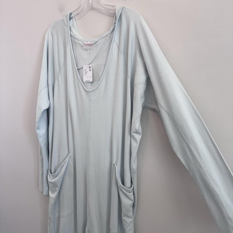 Mono de manga larga NWT Free People Movement Hot Shot Arctic Snow para mujer, talla M imagen 3