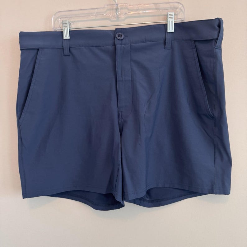 Huk Men's Pursuit Short XXL Navy Blue 6" Inseam Fishing Performance NWT image 1