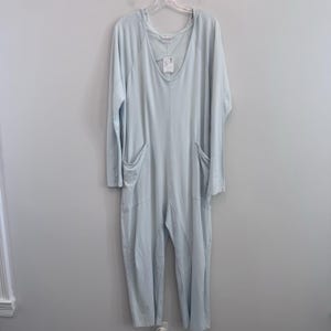 Mono de manga larga NWT Free People Movement Hot Shot Arctic Snow para mujer, talla M imagen 2