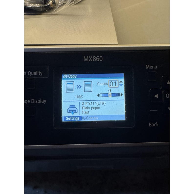 Canon PIXMA MX860 All-In-One Printer With Additional Ink! image 4