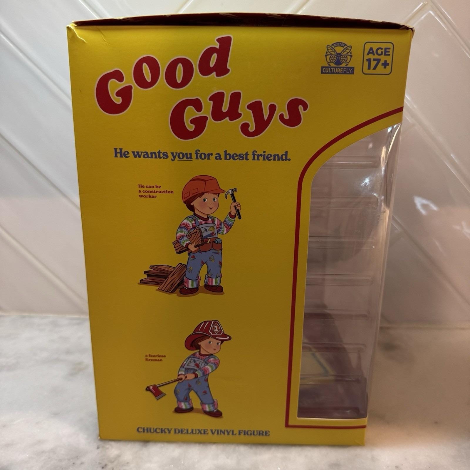 SF・ファンタジー・ホラー CultureFly Good Guys Chucky Deluxe Vinyl New Chucky 