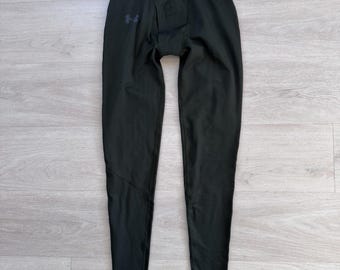 Under Armour ColdGear Herren Small Grün Compression Leggings ausgestattet Thermo