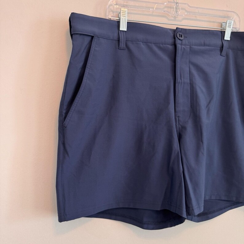 Huk Men's Pursuit Short XXL Navy Blue 6" Inseam Fishing Performance NWT image 3