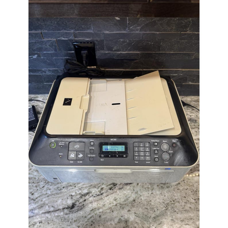Canon PIXMA MX340 All-In-One Wireless Inkjet Color Printer Scanner Copier No Ink image 2