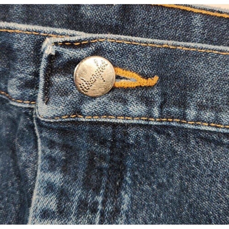 Wrangler 933SEDD Mens Regular Fit Straight Leg Jeans Medium Wash Blue 38x30 image 4