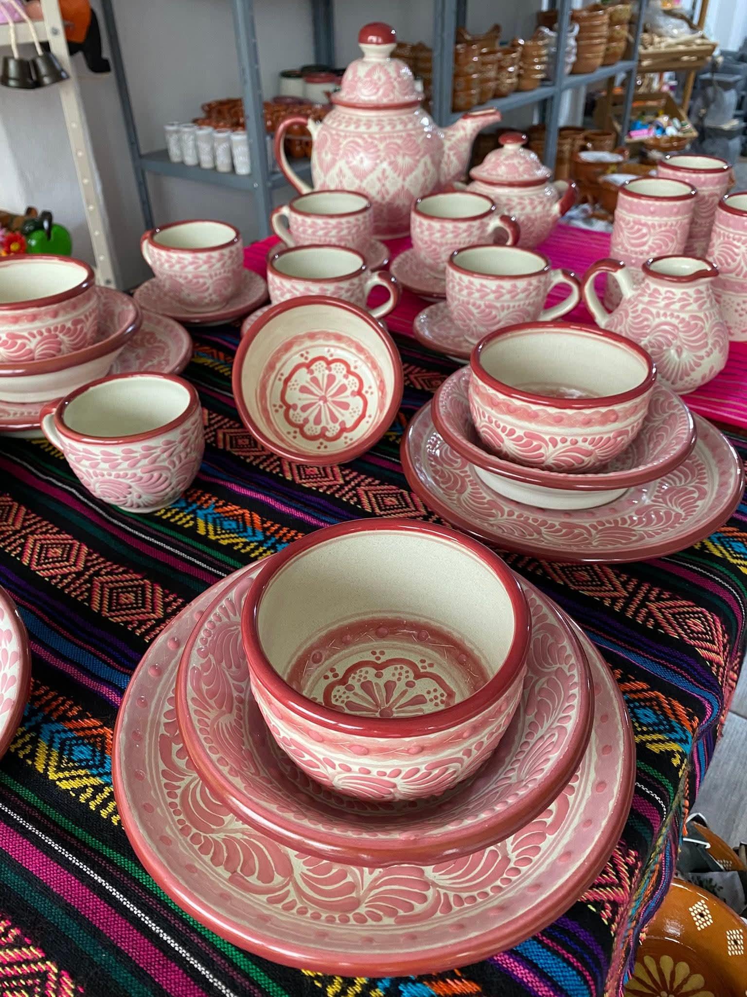 Platos de barro mexicano España