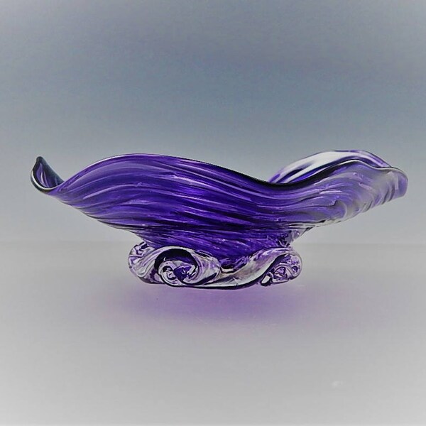 Glassware USA Hand Blown Art Glass - "Hyacinth"