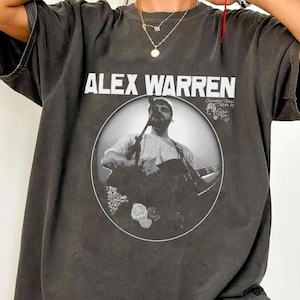 Alex Warren Tour 2025 Vintage Graphic Tee: Official Concert Merch