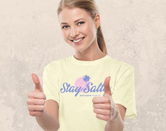 Camiseta Stay Salty, camiseta cristiana unisex