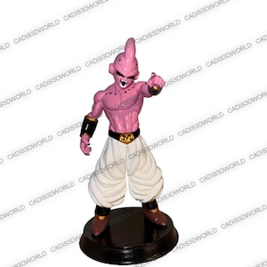 Majin Buu Super Boo Figurine – Dragon Ball Z – 20 cm – Hand-Painted – 3D Resin Print – Anime Collector Statue – Gift for DBZ Fans