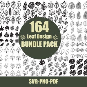 Mega Bundle 164 Feuilles SVG – Minimalistes – Fichiers Cricut, Découpe Laser
