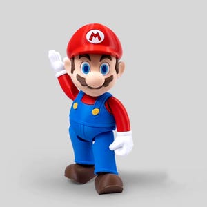 Super Mario 3D Print Model - Printable STL File