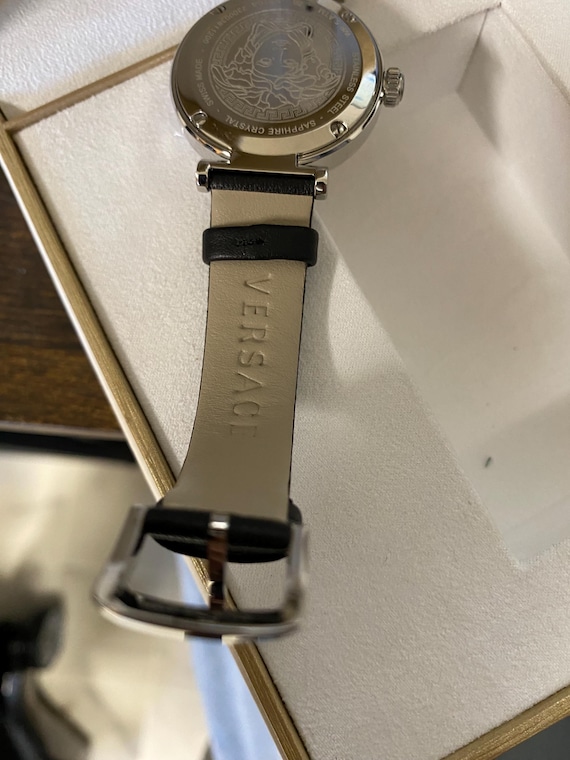 Versace greca chic strap watch - image 9